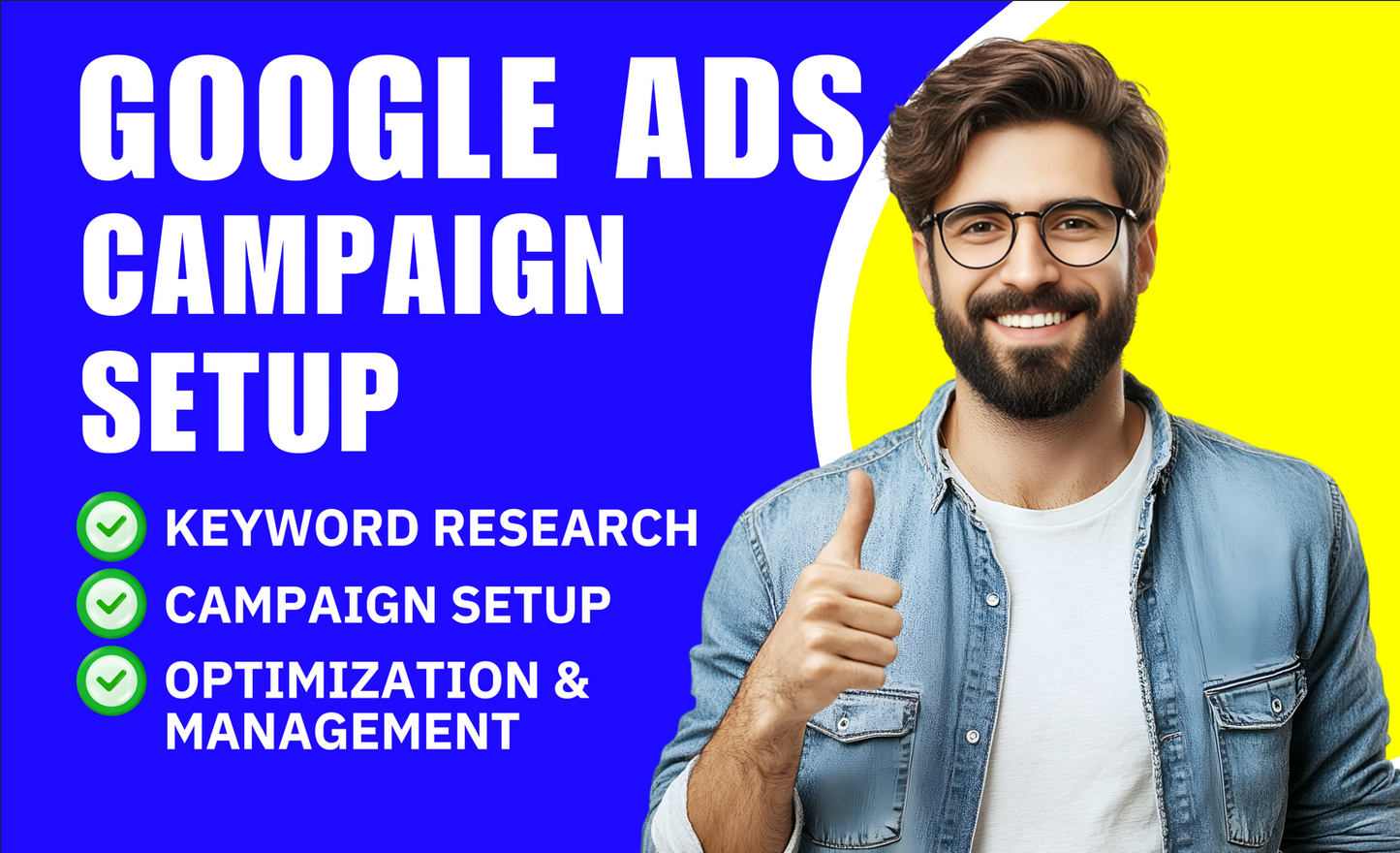 I will setup and manage google ads adwords ppc campaigns